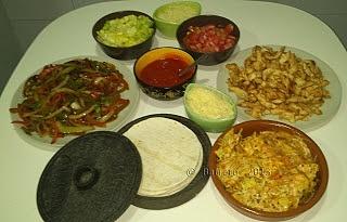 Fajitas de pollo
