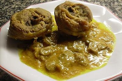 Osobuco de pavo en salsa de naranja y jengibre al Pedro Ximénez