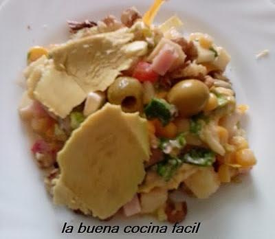 Ensalada tropical