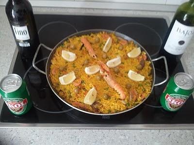 Paella marinera