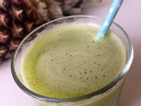 Jugo verde para el hígado