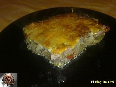Gratinado de setas y verduras