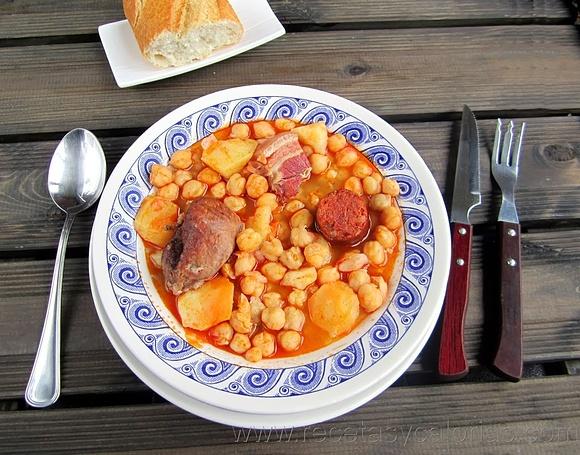 Cocido de garbanzos